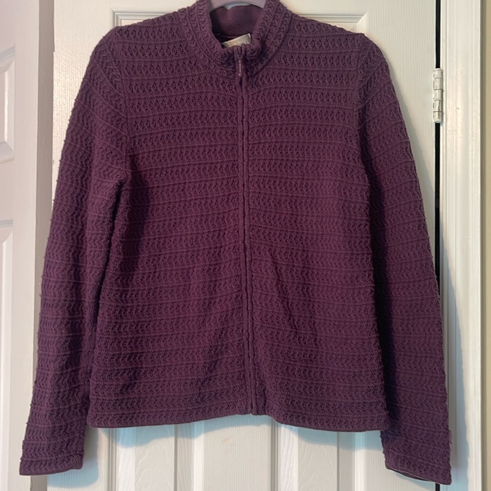 💜 Christopher & Banks vintage knit sweater